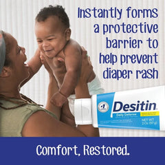 Desitin Daily Defense Baby Diaper Rash Cream with Zinc Oxide - 4oz